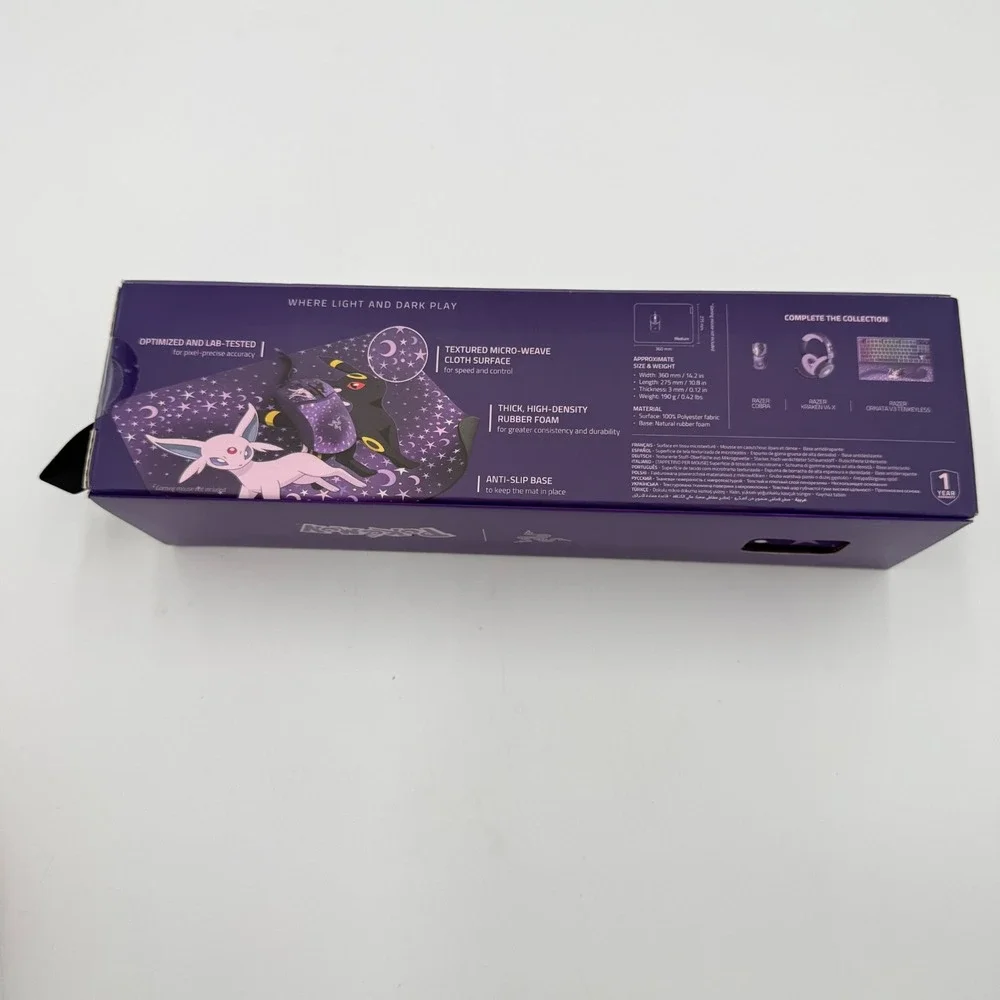 Pokemon x Razer Espeon & Umbreon Edition Set - Mouse/Pad, Keyboard, Headset